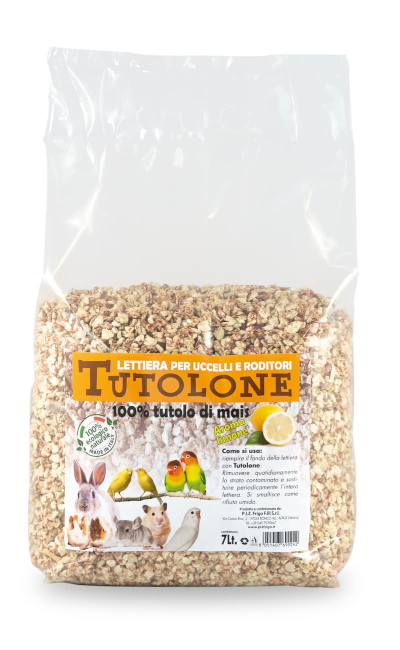 Lettiera Tutolone Aroma Limone 7 LT.