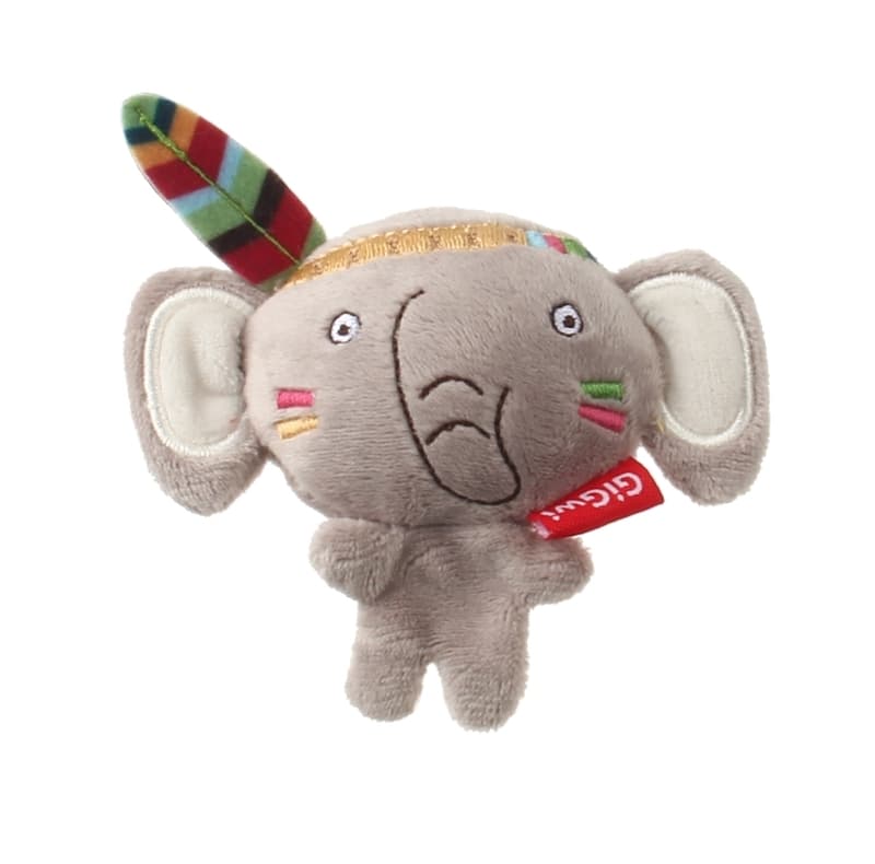 GiGwi Happy Indians ‘Melody Chaser’Elephant