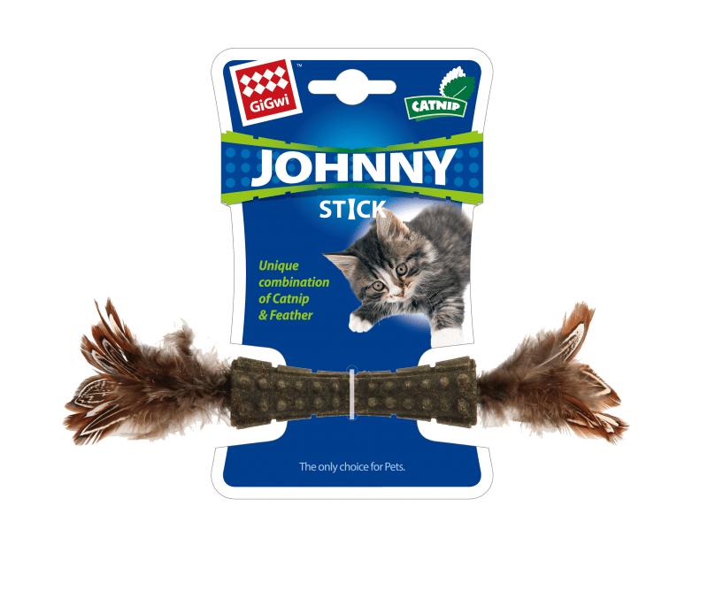 Gigwi ‘Johnny Stick catnip doppio lato