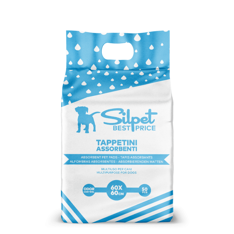 Silpet 50 Tappetini Assorbenti BP 60x60cm