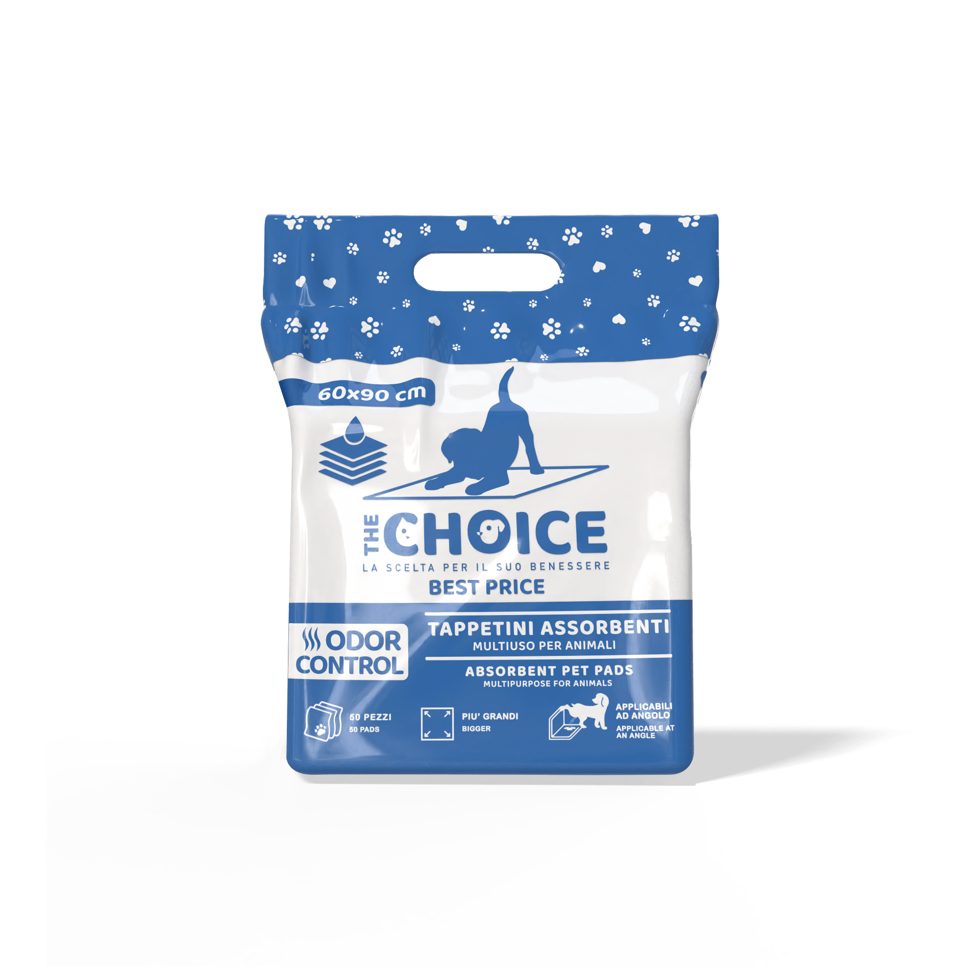 The Choice 50 Tappetini Assorbenti BP 90x60cm