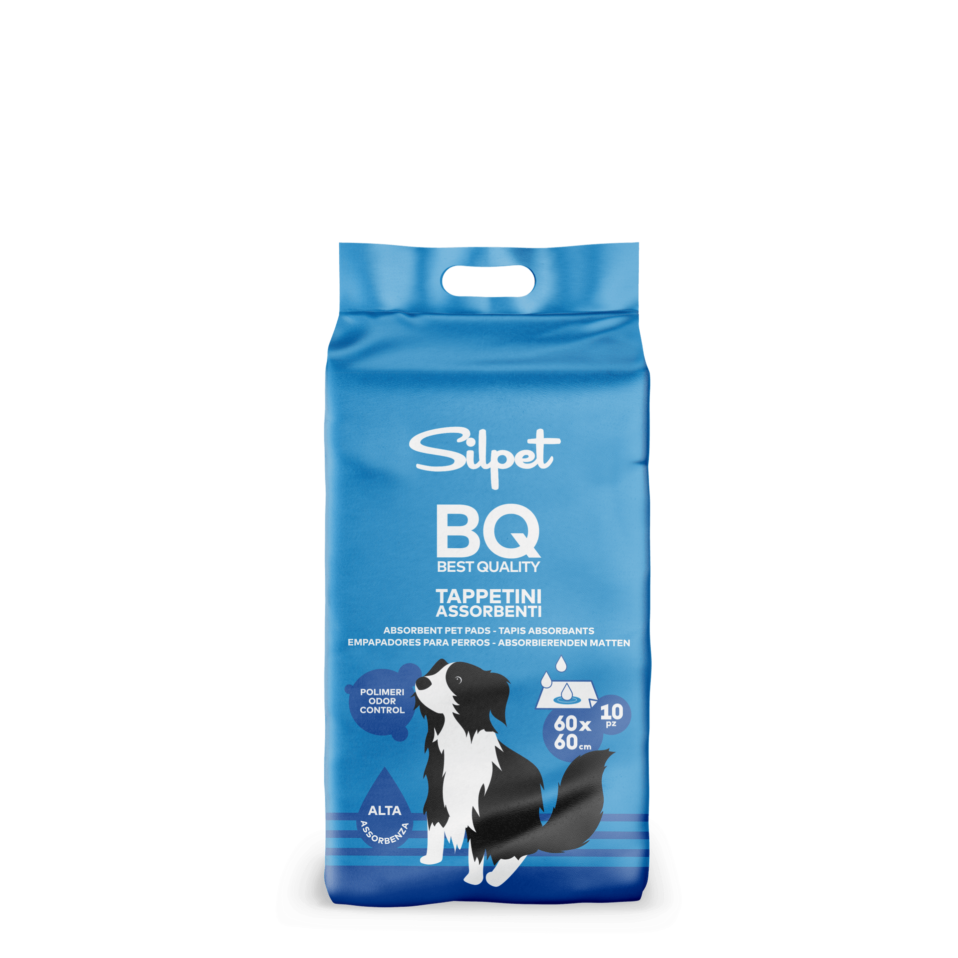 Silpet 10 Tappetini Assorbenti BQ 60x60cm