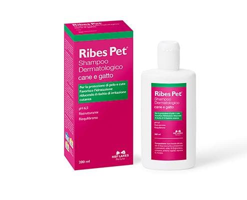 NBF Ribes Pet Shampoo Dermatologico Cane e Gatto 200ml