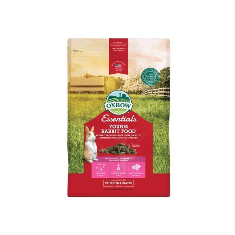 Oxbow Essential Young Rabbit Food Pellet Conigli 2,27kg