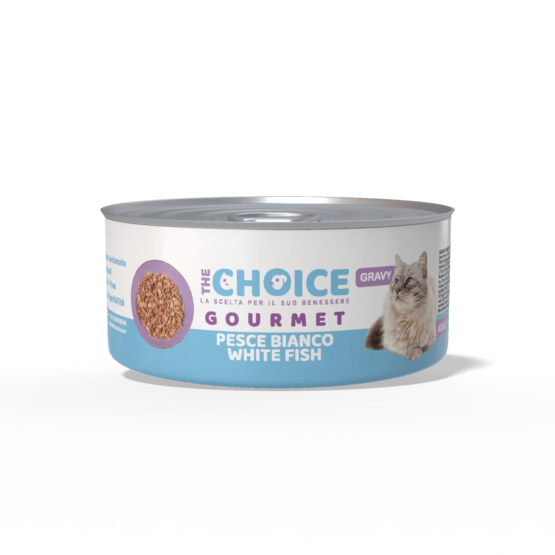 THE CHOICE Cat Pesce Bianco Gravy 85g