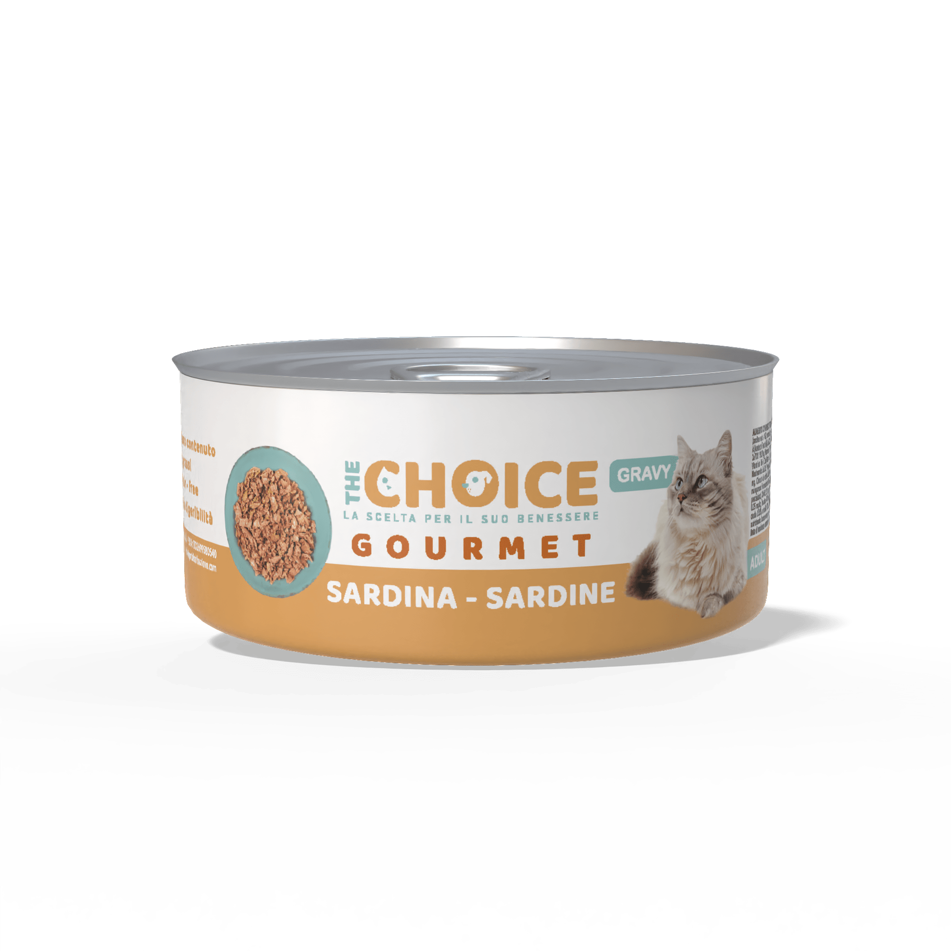 THE CHOICE Cat Sardine Gravy 85g