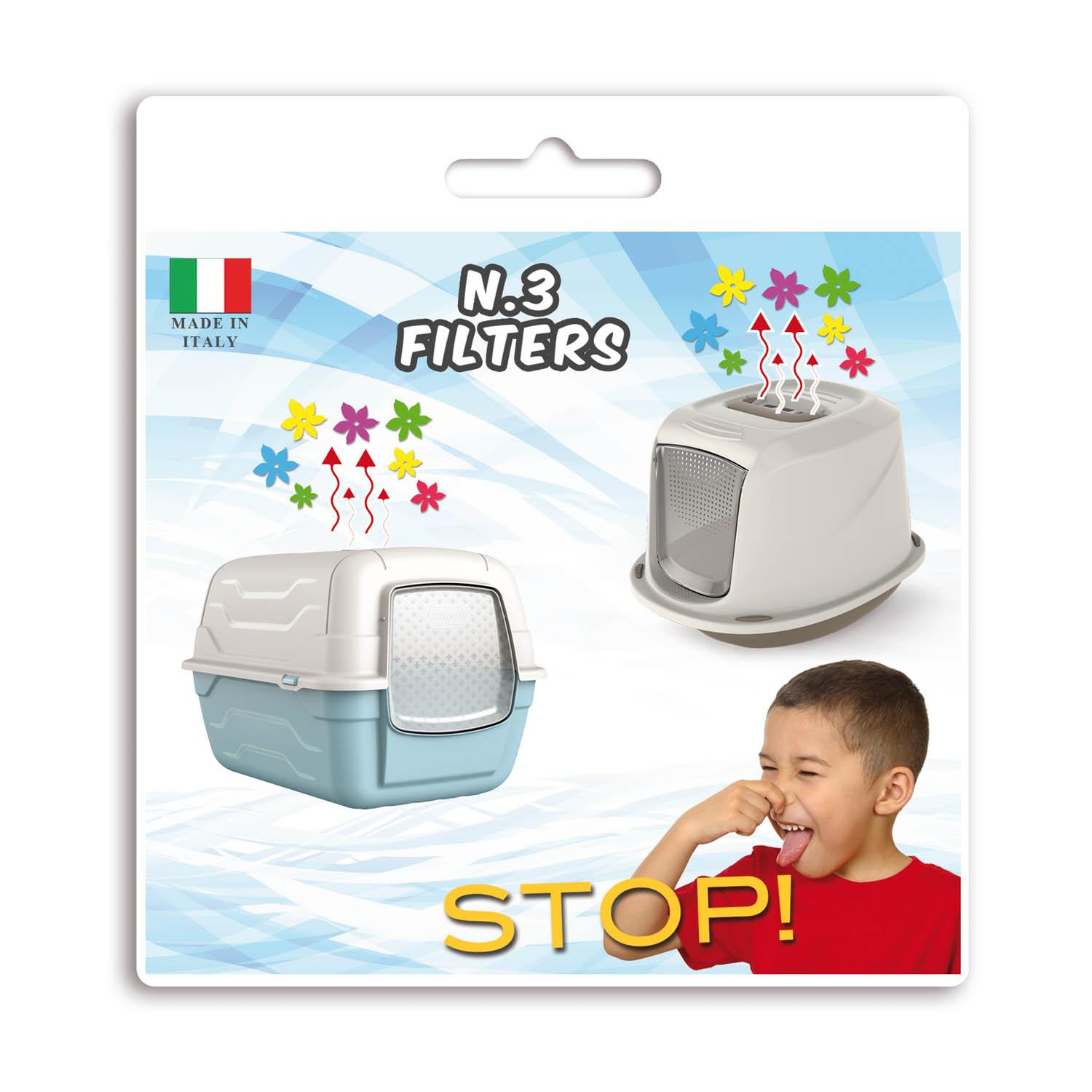 Set 3 Filtri Ricambio Toilette RotoToilet e Galaxy